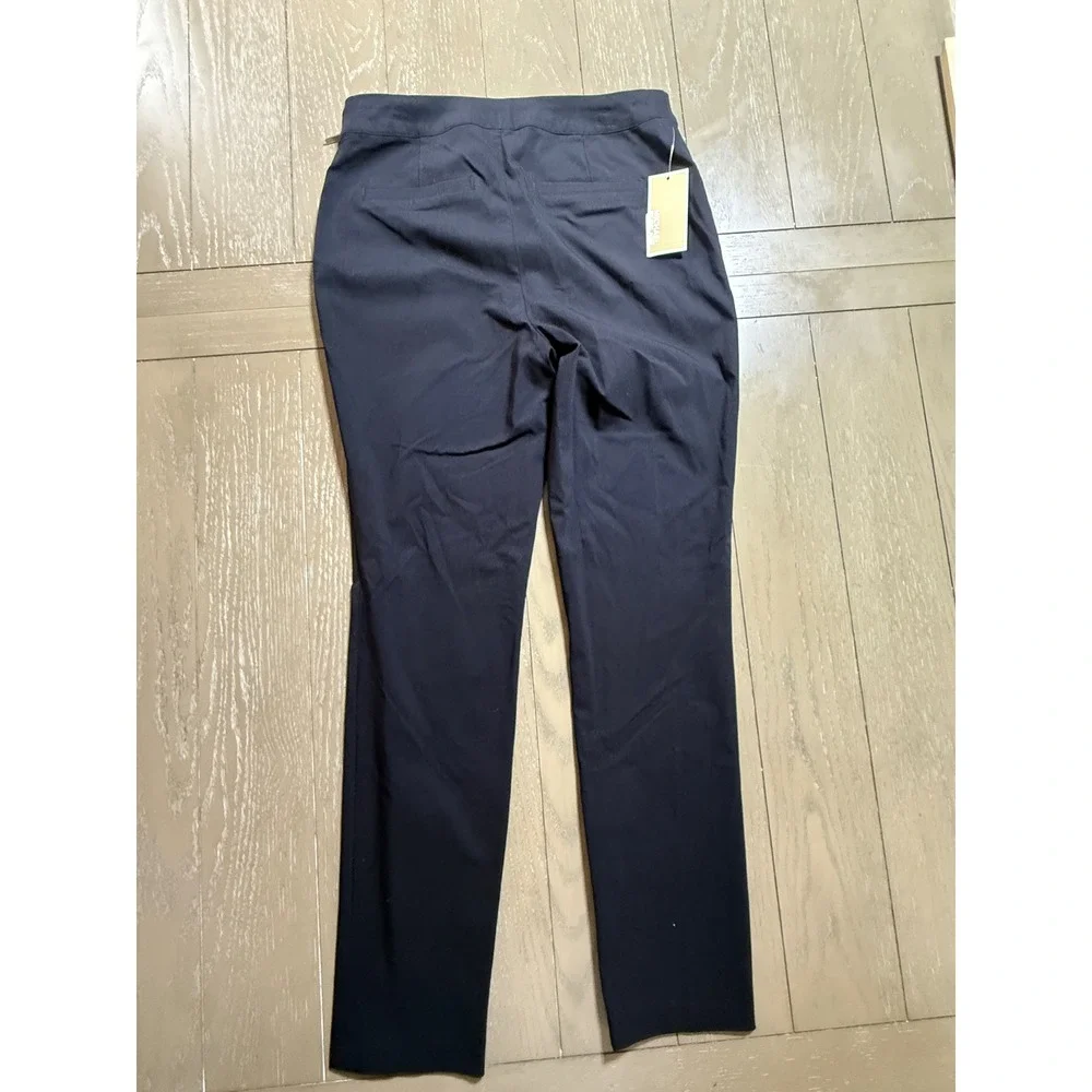 Michael Kors Trousers Womens Medium Black Ring Detail‎ Basics QH83BF57GF